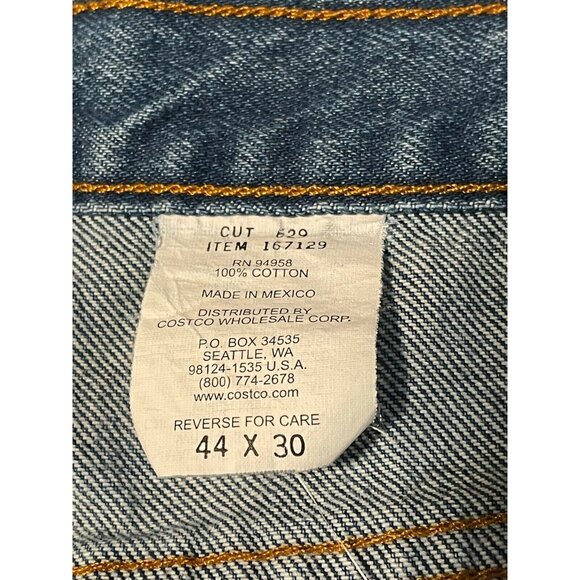 Kirkland jeans mens 40 x 30 tapered blue - Picture 7 of 10